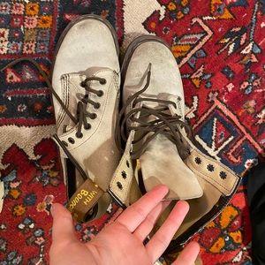 Vintage Made in England Suede Dr. Martens